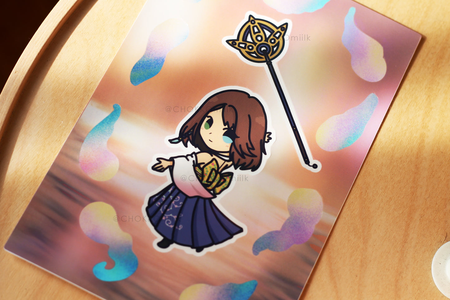 Yuna's Sending Dance Sticker Sheet