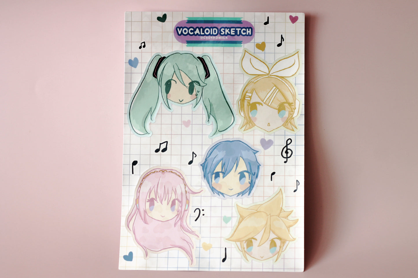 VOCALOID SKETCH Sticker Sheet