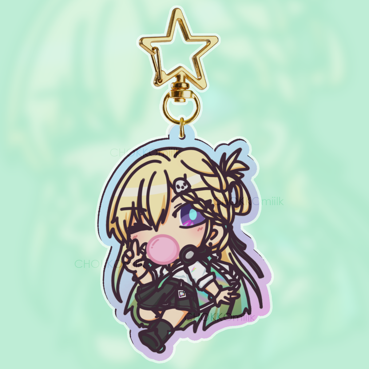 Lynae Rainbow Holo Keychain (Pre-Order)