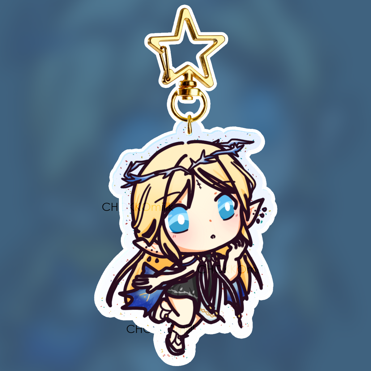 Cartetheyia Glitter Keychain (Pre-Order)