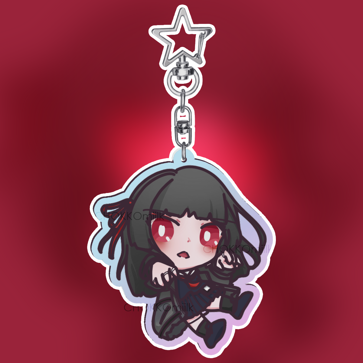Chisa Rainbow Holo Keychain (Pre-Order)
