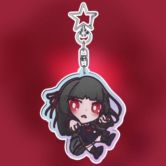 Chisa Rainbow Holo Keychain (Pre-Order)