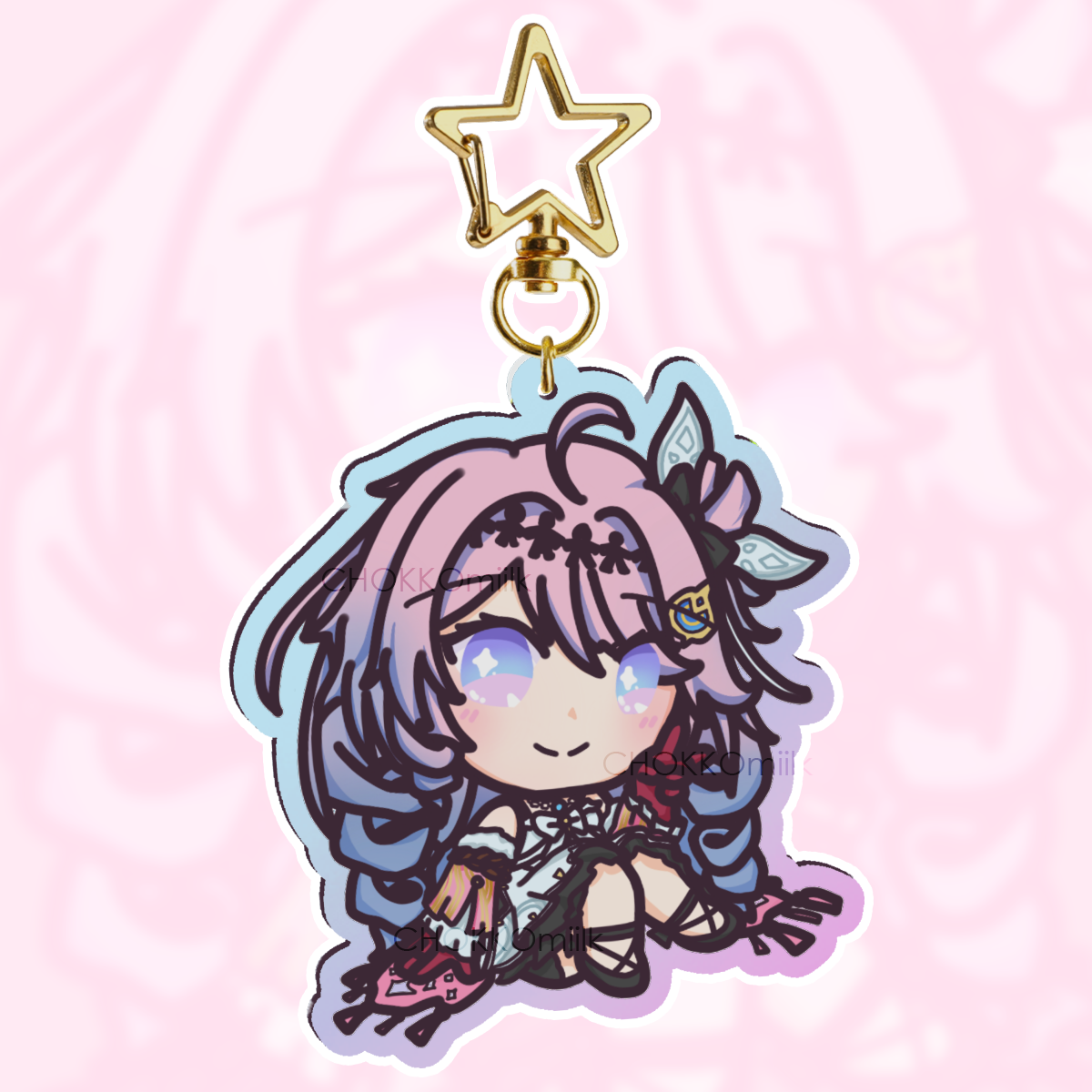Denia Holographic Keychain (Pre-Order)