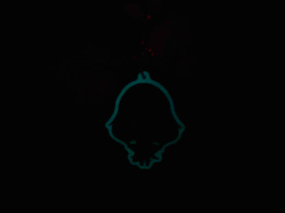 Sphene Glow-in-the-Dark Keychain