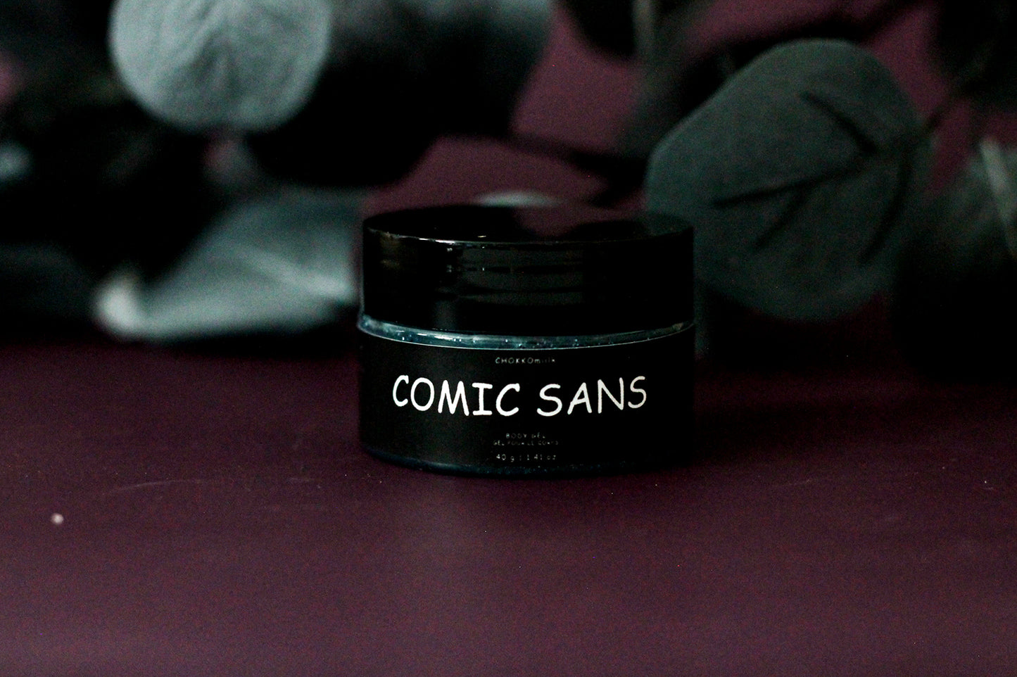 Comic Sans Body Gel