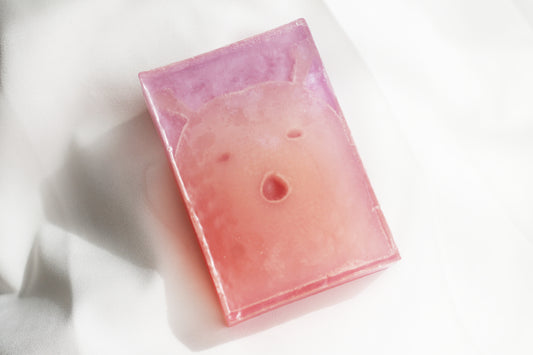 Glow-in-the-Dark Galaxy Kid Xavier-inspired Soap Bar