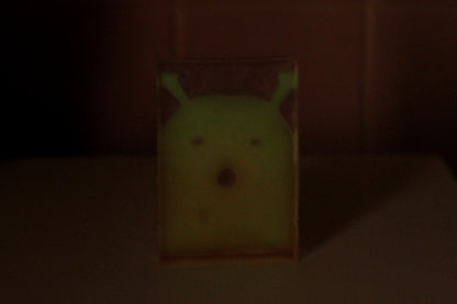 Glow-in-the-Dark Galaxy Kid Xavier-inspired Soap Bar