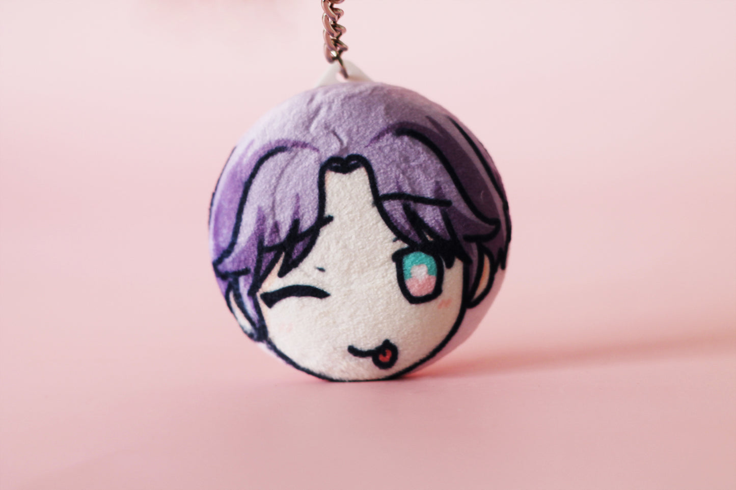 Deepspace Boyfriend Plush Mirror Keychains