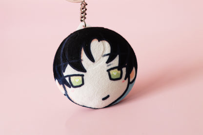 Deepspace Boyfriend Plush Mirror Keychains