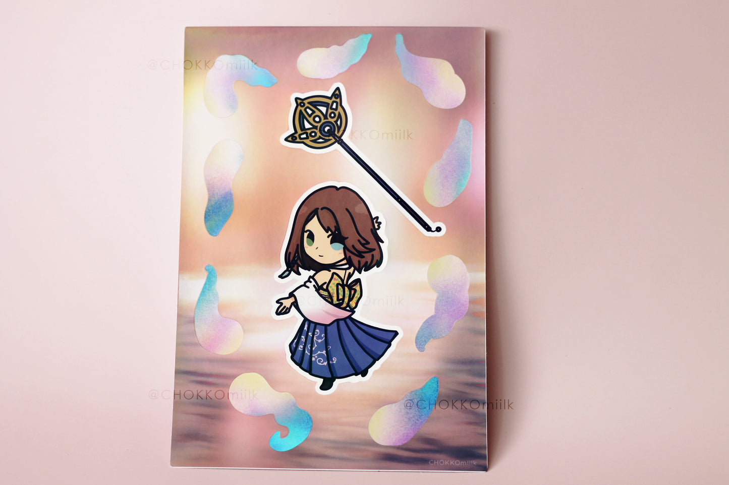 Yuna's Sending Dance Sticker Sheet