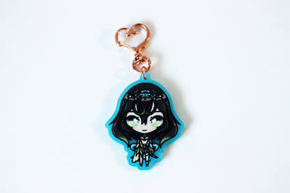 Sphene Glow-in-the-Dark Keychain