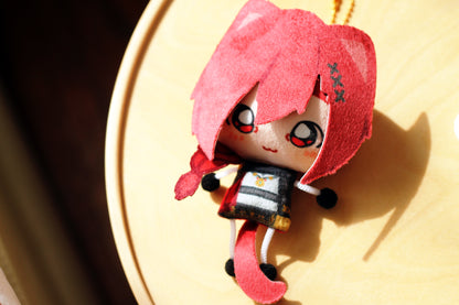 Wind-Up G'raha Plush Ball Keychain