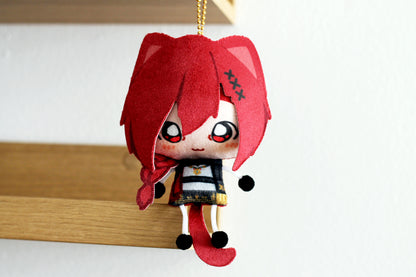 Wind-Up G'raha Plush Ball Keychain