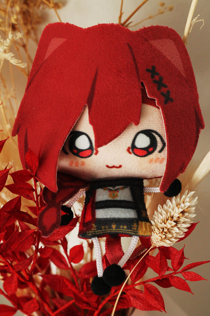 Wind-Up G'raha Plush Ball Keychain