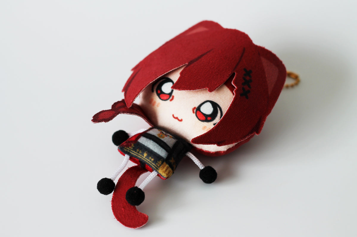 Wind-Up G'raha Plush Ball Keychain