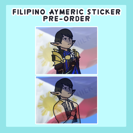 Filipino Aymeric Sticker (Pre-Order)
