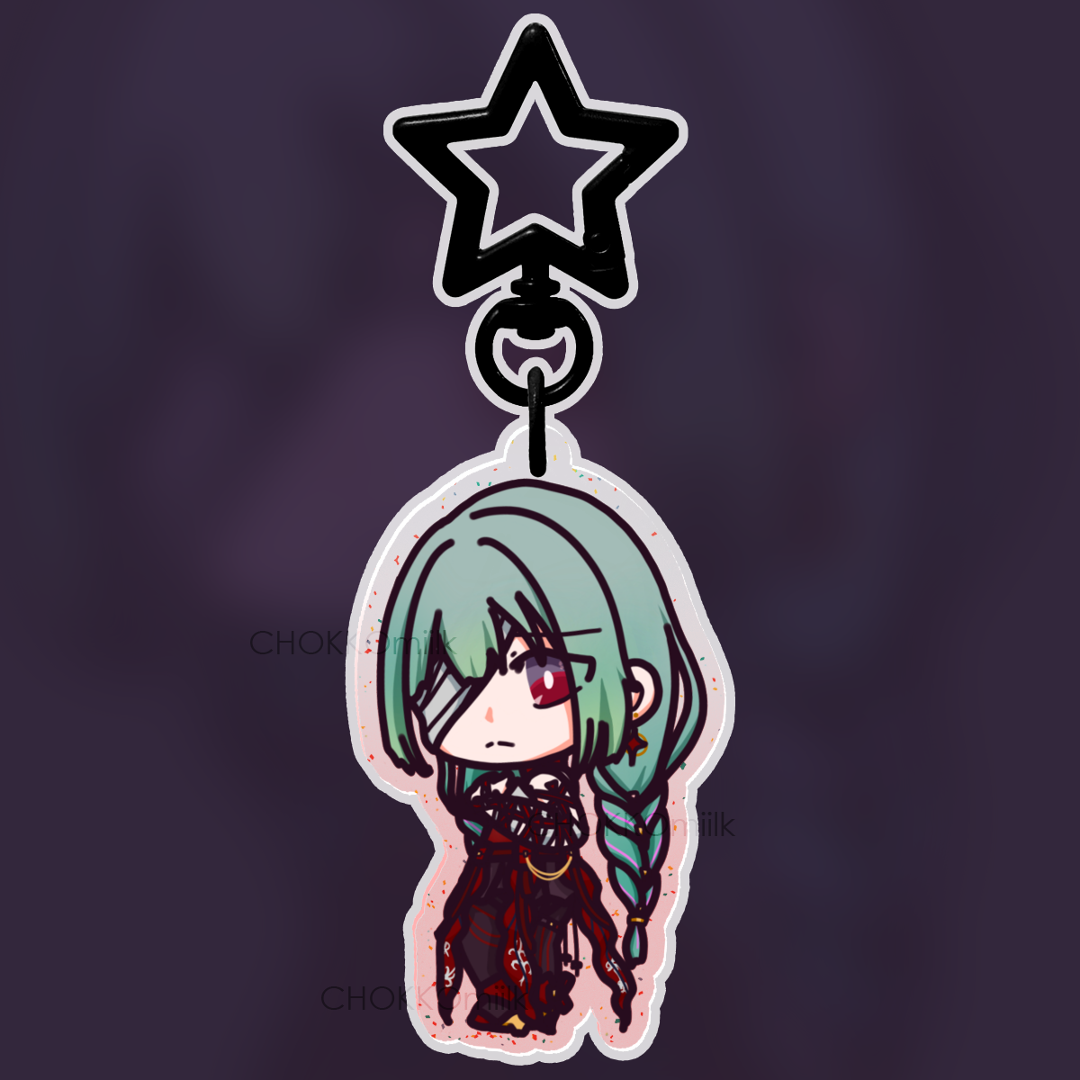 Phrolova Glitter Keychain (Pre-Order)
