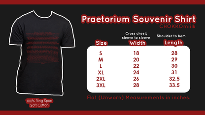 Praetorium Souvenir T-Shirt v.2 (Pre-Order)