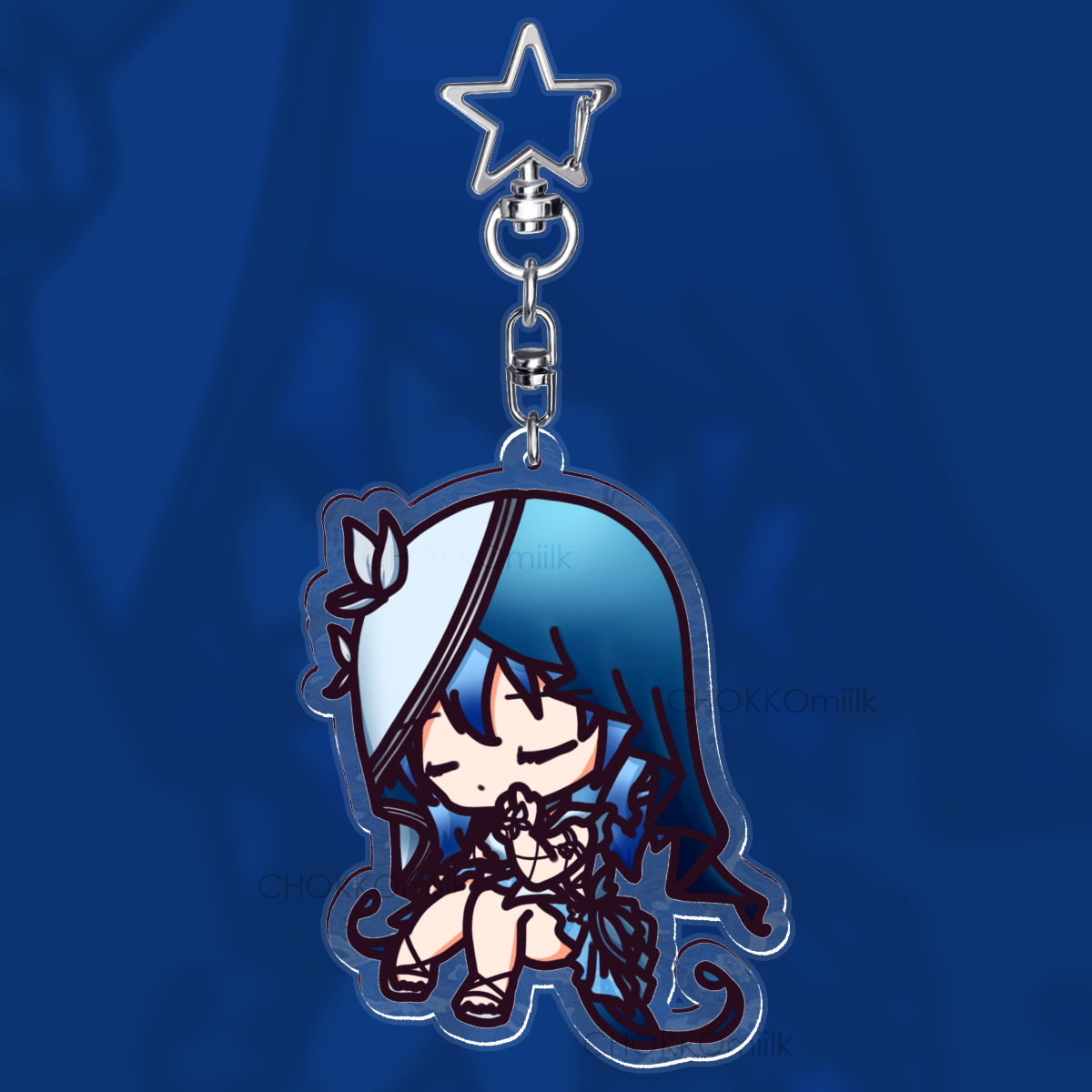 Shorekeeper Water Ripple Keychain (Pre-Order)