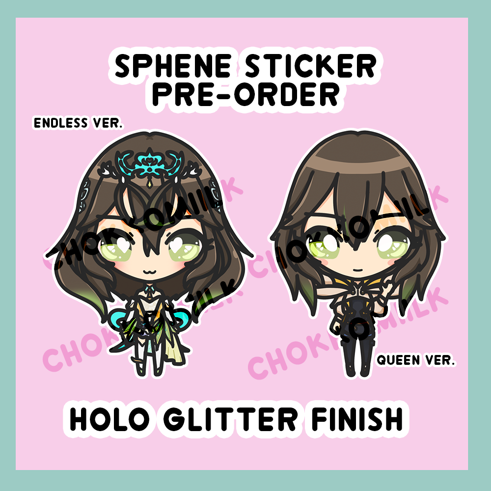 Sphene Holo Sticker (Pre-Order)