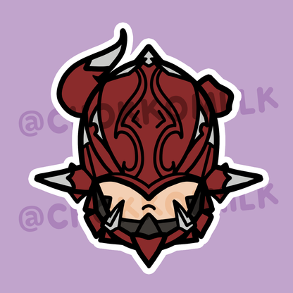 Estinien Helmet Sticker