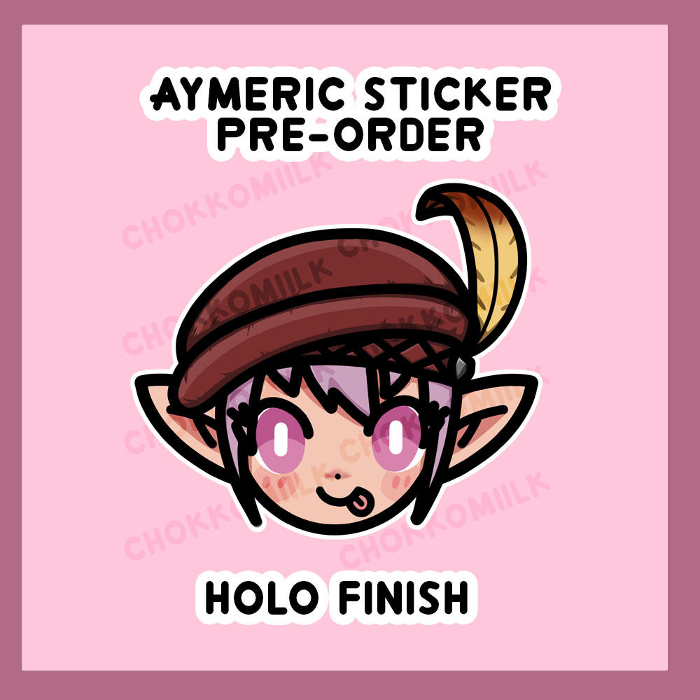 Tataru Holo Sticker (Pre-Order)