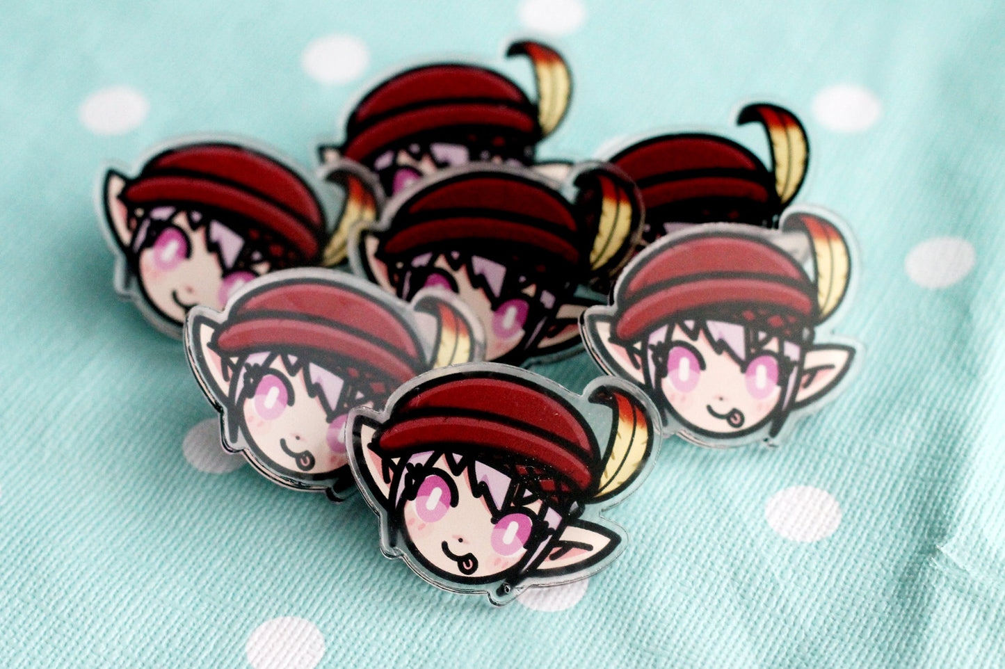 FFXIV NPC Acrylic Pins